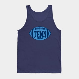 TENN Retro Football - Navy Tank Top